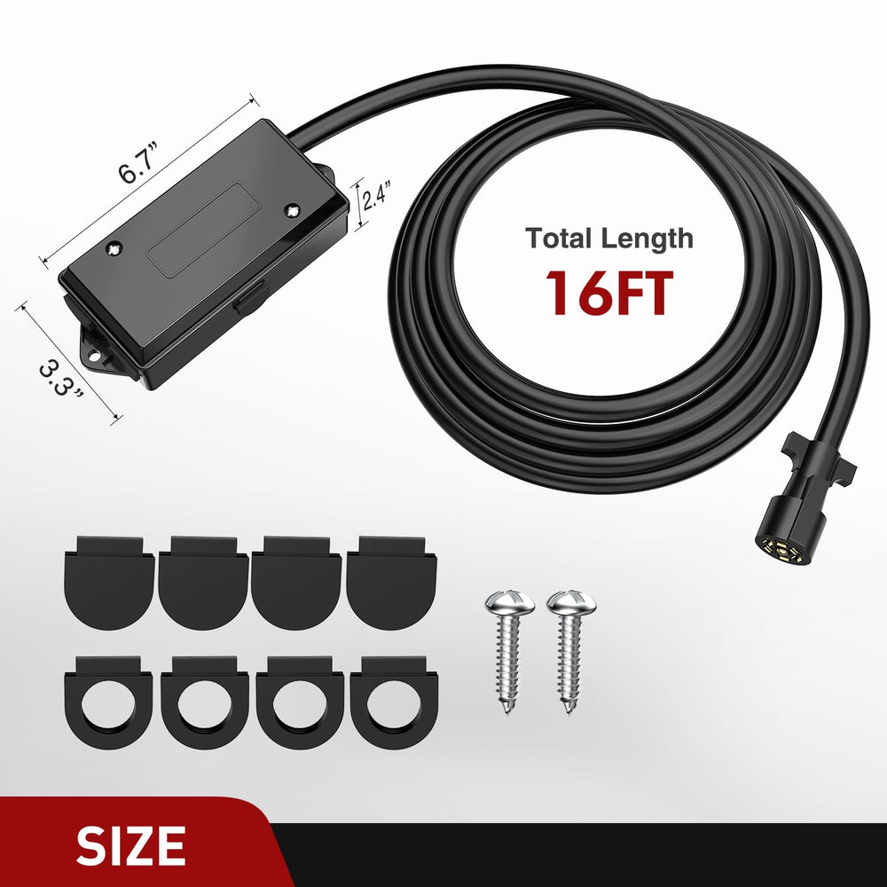 Nilight set of 4 open and 4 closed gaskets enables adaptable sealing options.