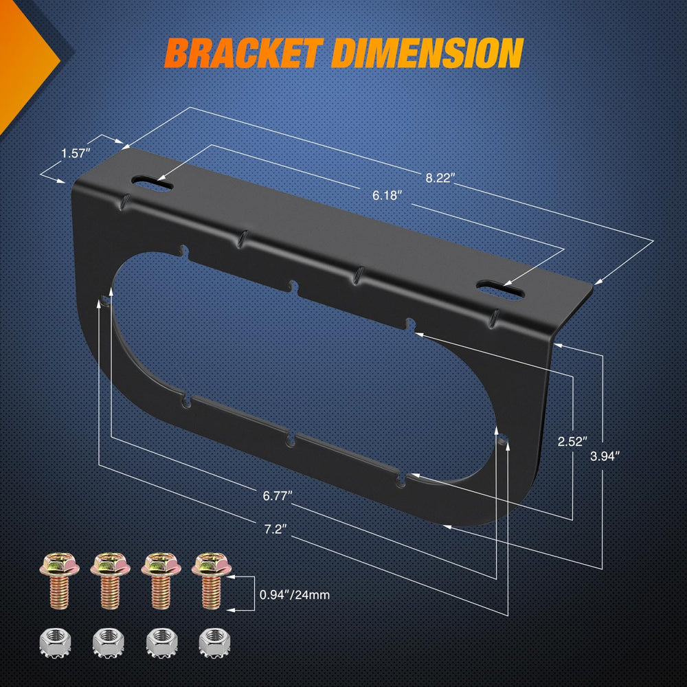 Nilight flush mount grommets ensure a secure, shake-proof installation