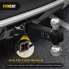 Tethered pin and clip included for quick setup and loss prevention.