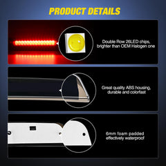 Nilight plug-and-play brake light for quick, tool-free installation.