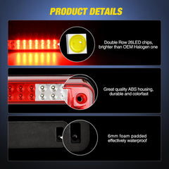 Nilight rear reverse light delivers brighter signals at night