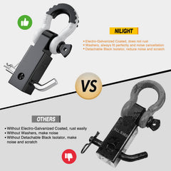 Nilight recovery kit in action for off-road towing and recovery tasks