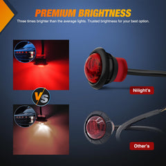 Nilight red marker light offering high visibility for nighttime use
