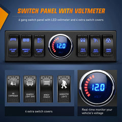 Nilight relay and fuse control box centralizes power management