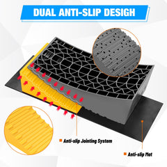 Nilight leveling system supports up to 35,000 lbs per trailer.