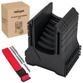 Nilight RV sewer hose support in 10ft telescoping setup for smooth drainage.