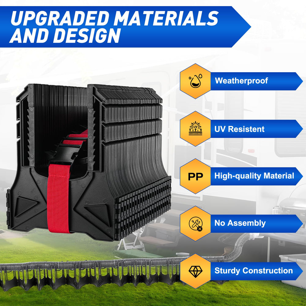 Nilight foldable design reduces footprint to fit tight storage spaces.