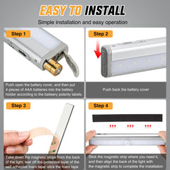 Nilight built-in LEDs close-up show bright, eye-friendly illumination