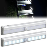Nilight RV Step Lights motion sensor bar in action for safe nighttime steps