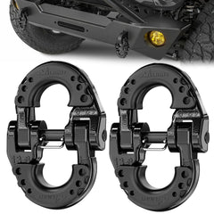 Nilight safety chain connector link hammerlock assembly for secure towing connections