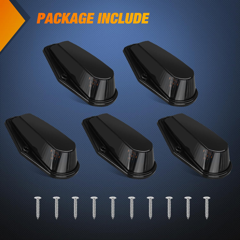 Nilight screws included for secure mounting during installation