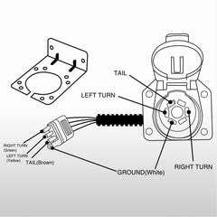 Nilight mounting kit includes screws and nuts for quick installation