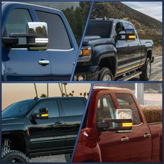 Nilight side mirror marker light compatible with Silverado and Sierra models