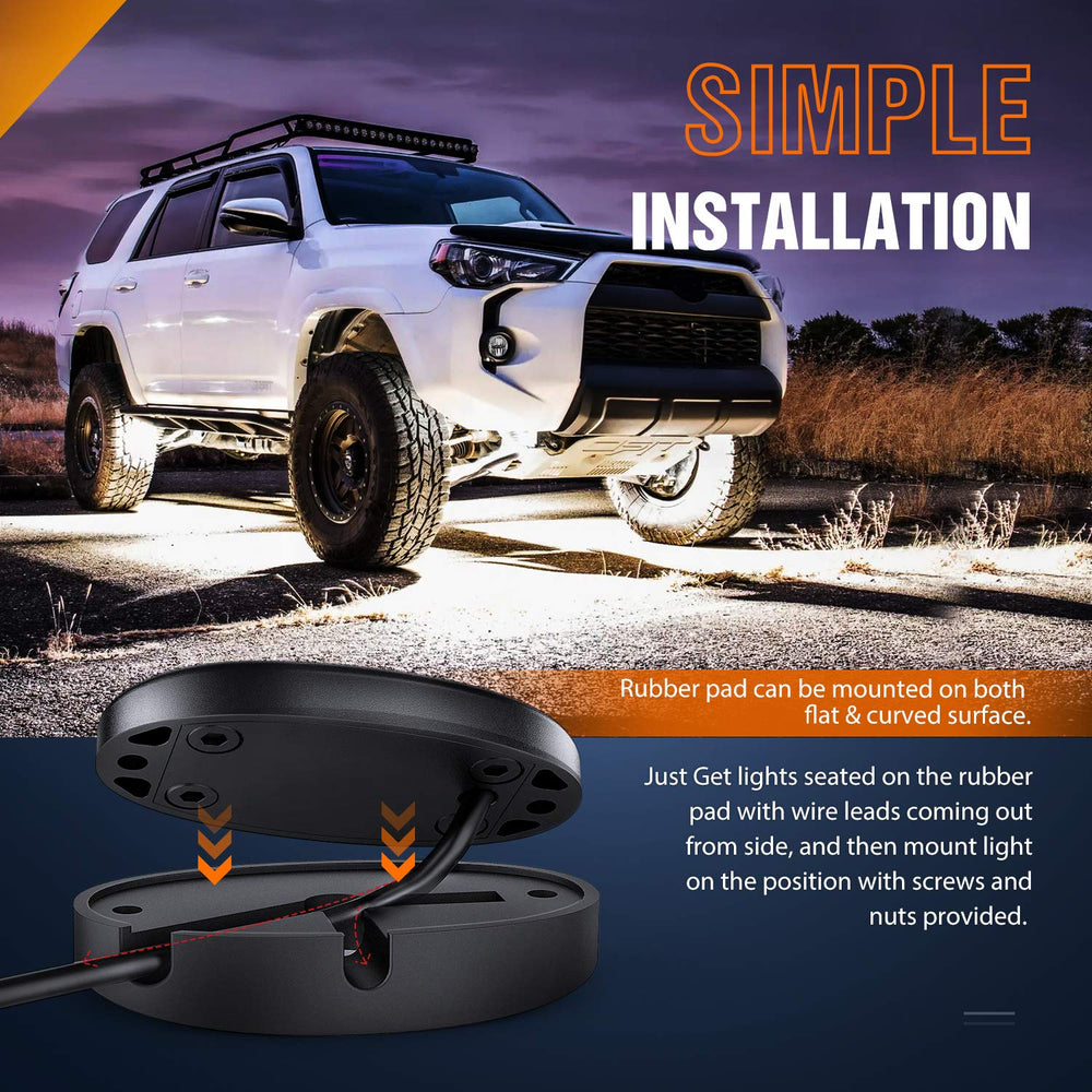 Nilight 10-32V compatibility powers a wide range of vehicles and machines.