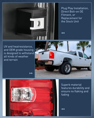 Nilight taillight rear view highlights robust construction and easy mounting