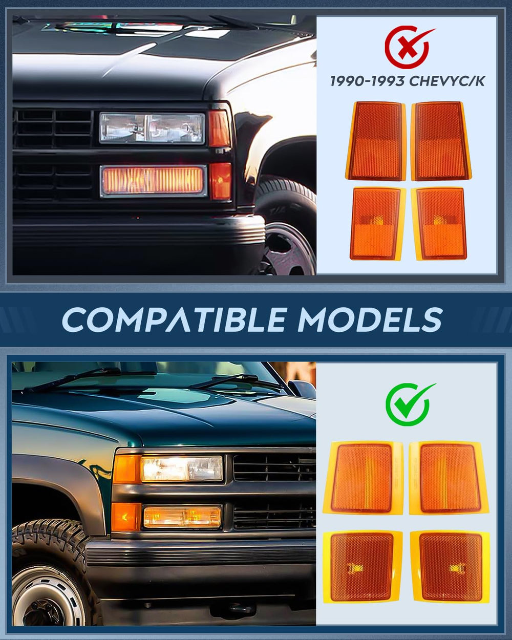 Nilight taillight assembly for 1994-1998 Chevy improves rear lighting and safety.