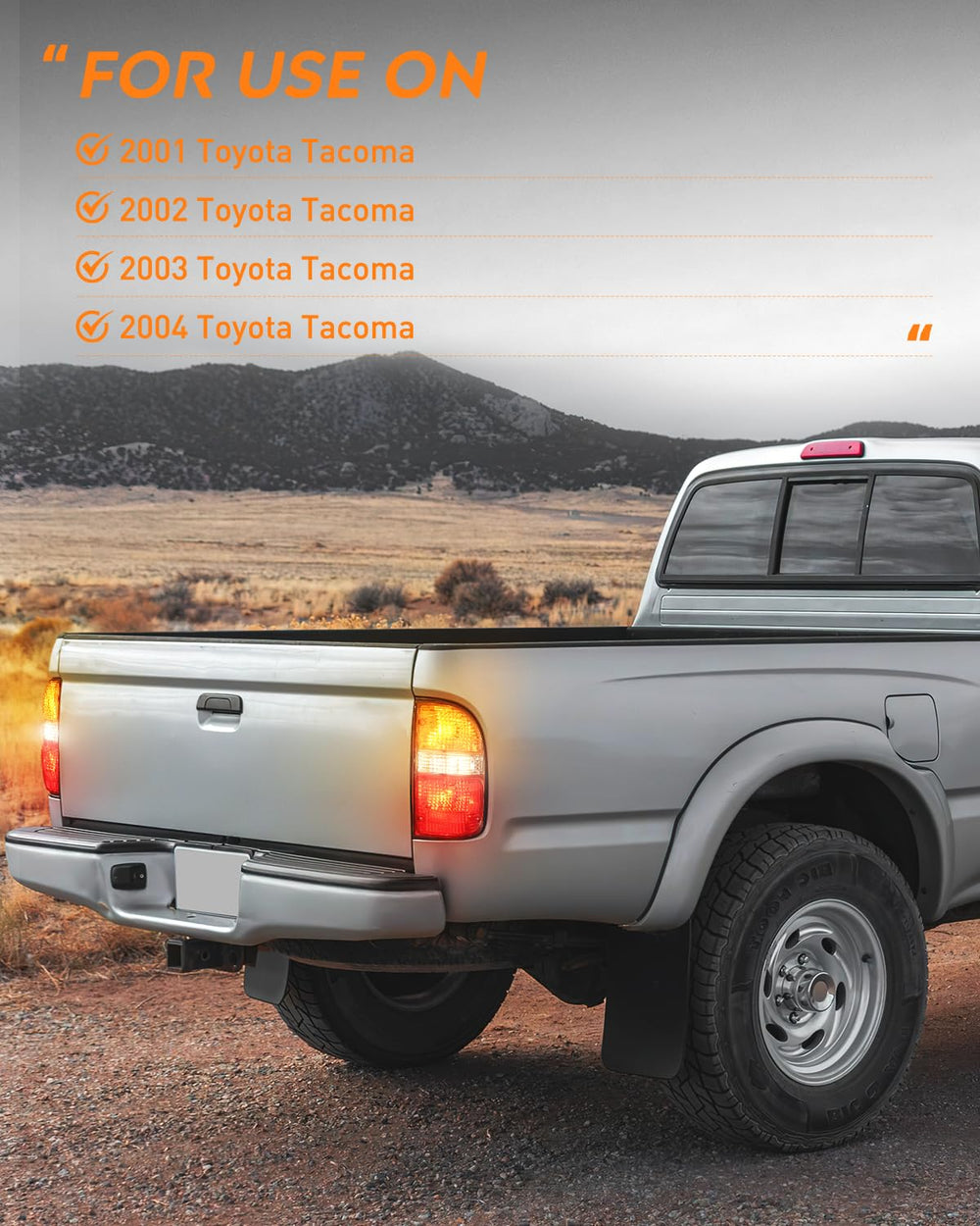 Nilight taillight assembly weather-ready for rain and snow use