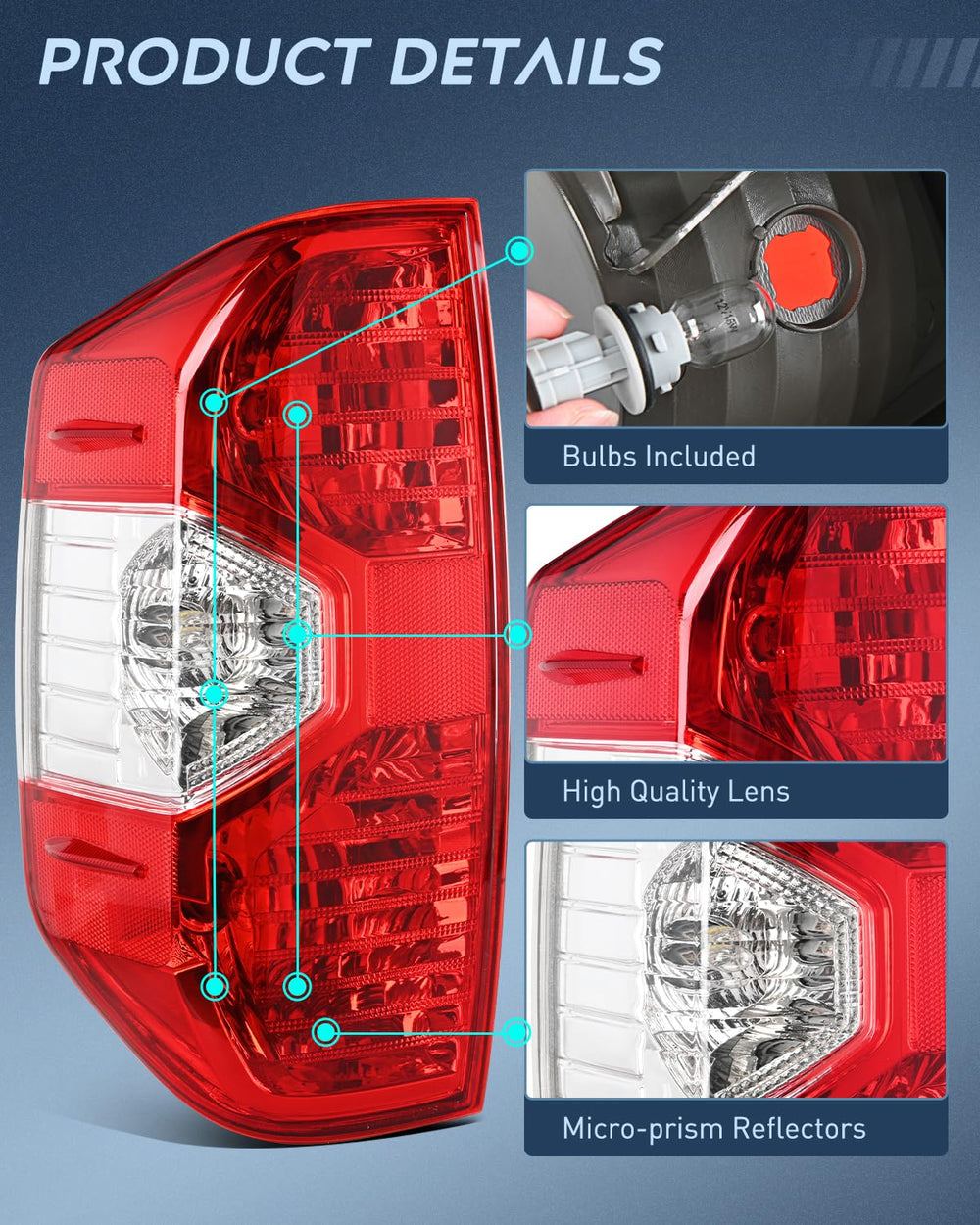 Nilight taillight OE-style fitment check ensuring proper alignment
