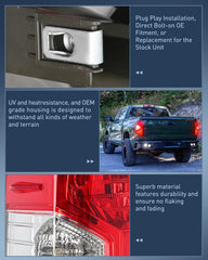 Nilight taillight plug-and-play installation for quick swap