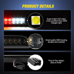 Nilight Mazda B2300/B3000/B4000 third brake light replacement, easy plug-and-play.