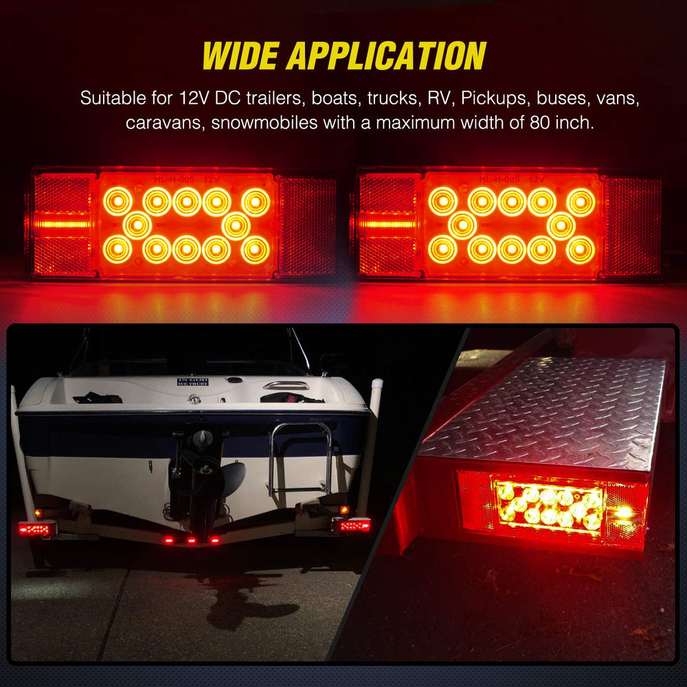 Nilight TL-20 waterproof kit suitable for marine or road use.