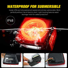 Nilight TL-41 amber clearance light ensuring clear side signaling
