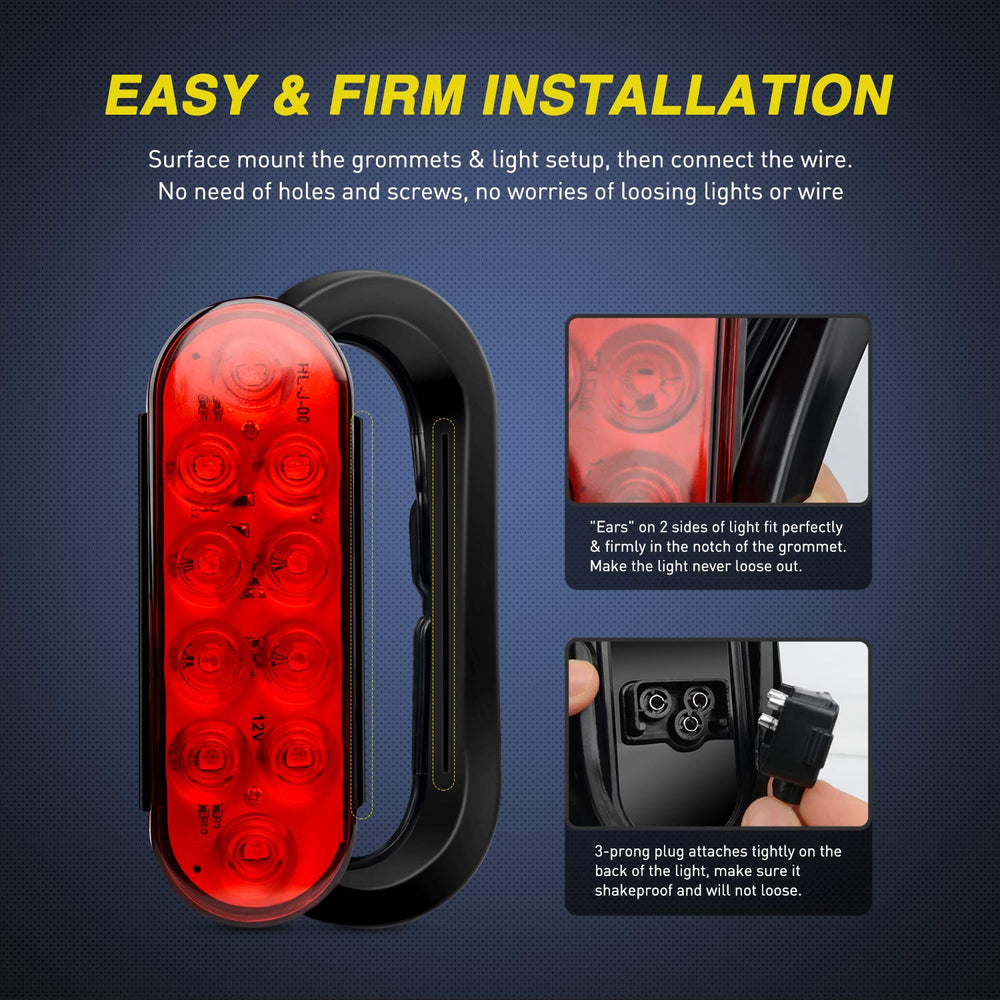 Nilight TL-01 IP65 weather seal supports rugged outdoor use.