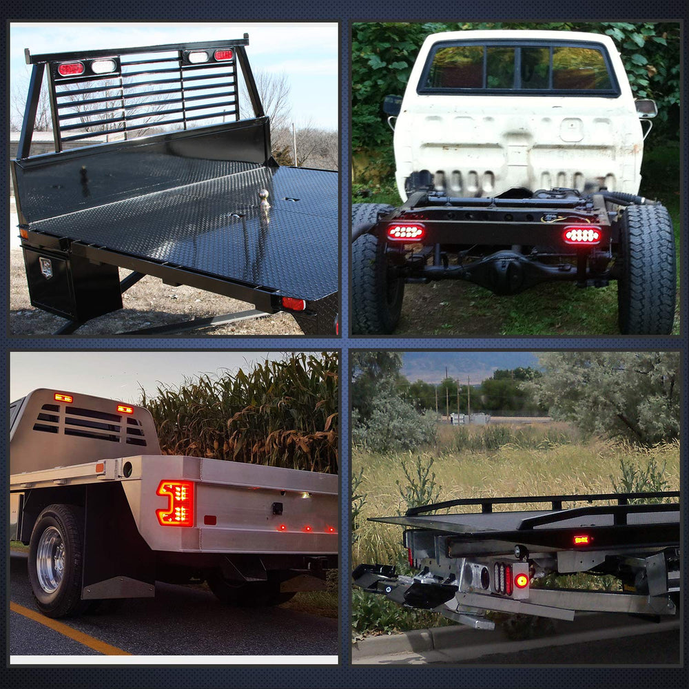 Nilight TL-01 two-pack trailer lights kit enhances night signaling.
