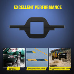 Nilight tow hitch bracket aluminum construction offers lightweight strength and corrosion resistance.