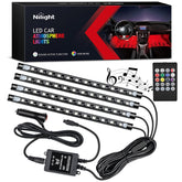 Nilight TR-06 interior LED strip for vibrant cabin lighting and customizable ambiance.