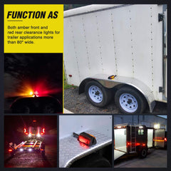 Nilight 12V DC operation suits trailers, campers, and RVs.