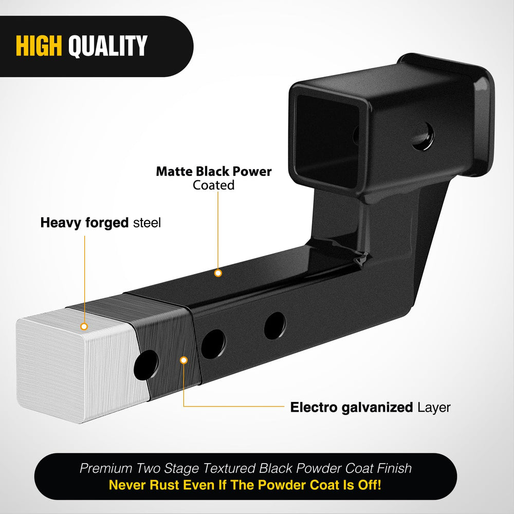 Nilight solid steel body delivers heavy-duty towing capacity