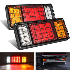 Nilight trailer tail light kit front view shows bright 40-LED output for safer towing