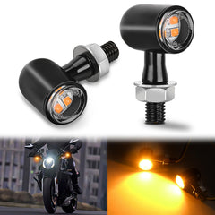 Nilight front yellow-beam motorcycle turn signal for enhanced daytime visibility.
