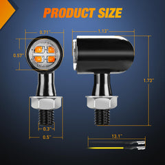 Nilight waterproof sealed design keeps signals resilient in rain or dust.
