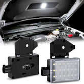 Nilight under hood light illuminates the engine bay for easier inspection.