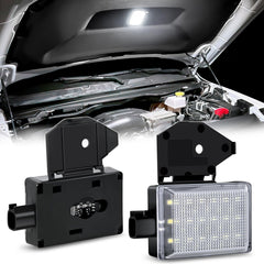 Nilight under hood light illuminates the engine bay for easier inspection.