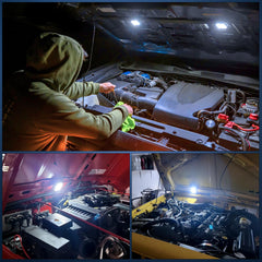Nilight under hood light includes mounting kit for simple installation.