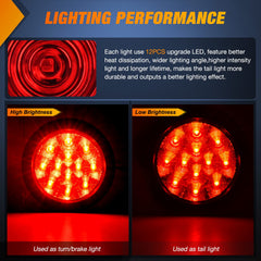 Nilight upgraded 3030 SMD LED chips provide wider illumination angle