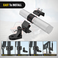 Nilight 360-degree adjustment bracket for precise lighting direction.