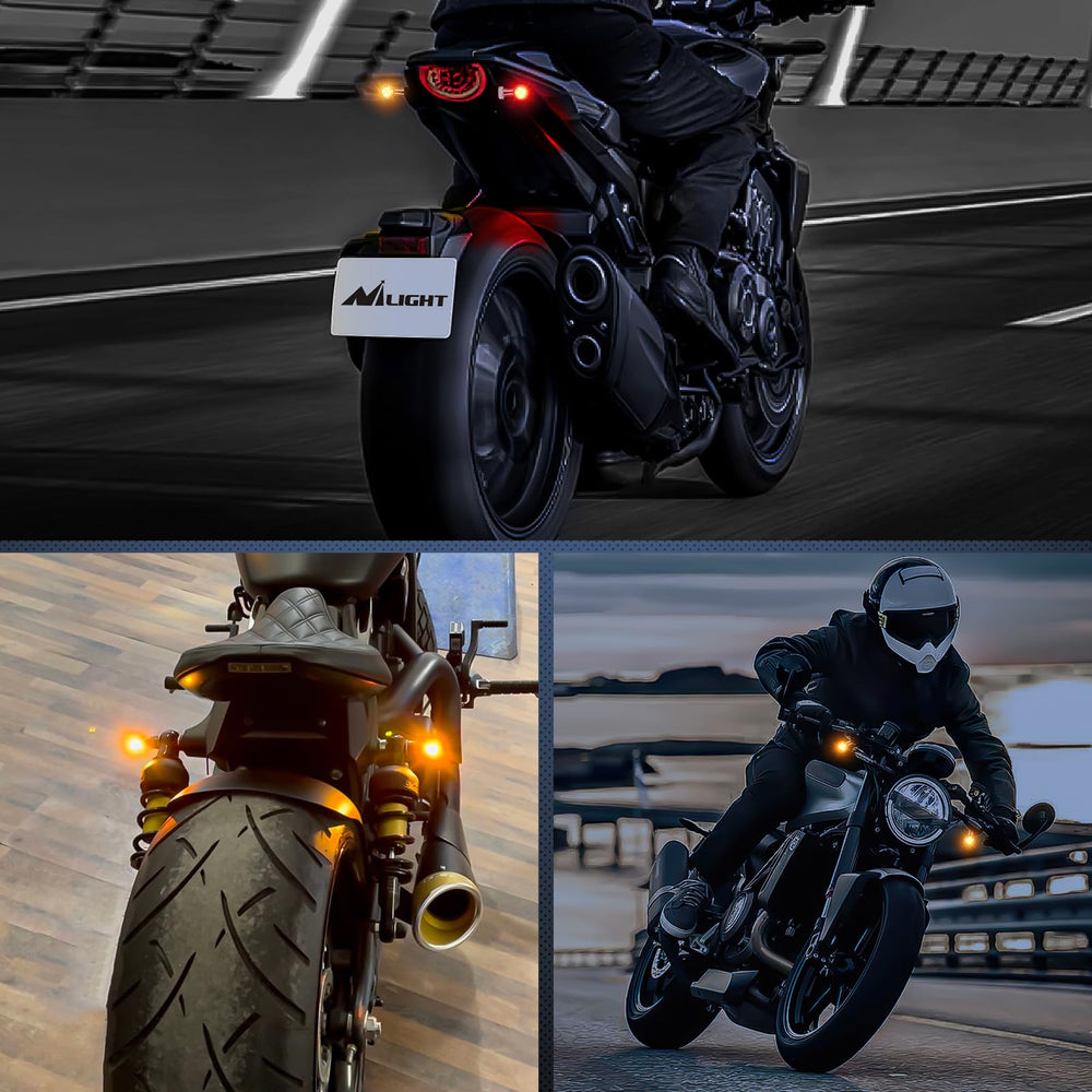 Nilight sealed glass lens for outdoor riding and durability.