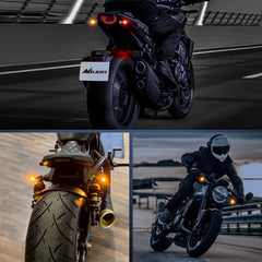 Nilight sealed glass lens for outdoor riding and durability.