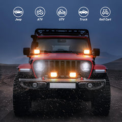 Nilight white/amber mode switch simplifies night driving setup