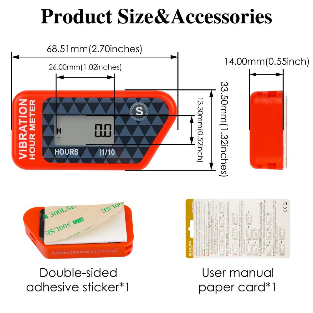 Double-sided adhesive enables quick, tool-free installation.