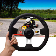 NINEFOX PU-foam interior wheel enhances grip during spirited driving.