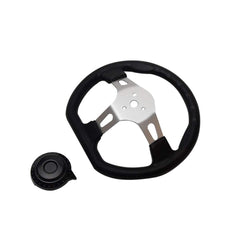 NINEFOX steering wheel with mounting holes for quick and easy installation.