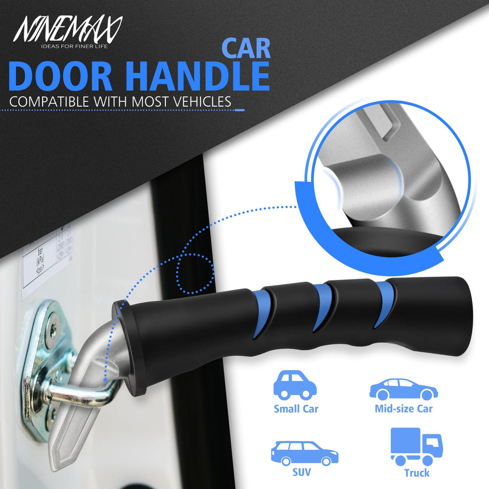 NINEMAX compact 7-inch transfer handle, fits doors for quick access