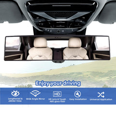 NINGFIST Broadway universal-fit rear view mirror suits cars, SUVs, and trucks.