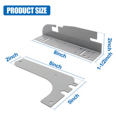 nipponAsia RVDM117KIT frame brackets adapt to multiple cabinet widths