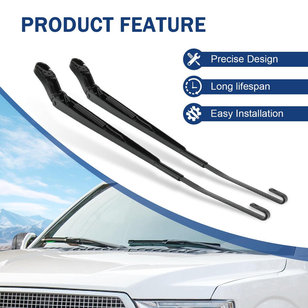 Nirakoka Expedition front wiper arm maintains clear visibility in heavy rain
